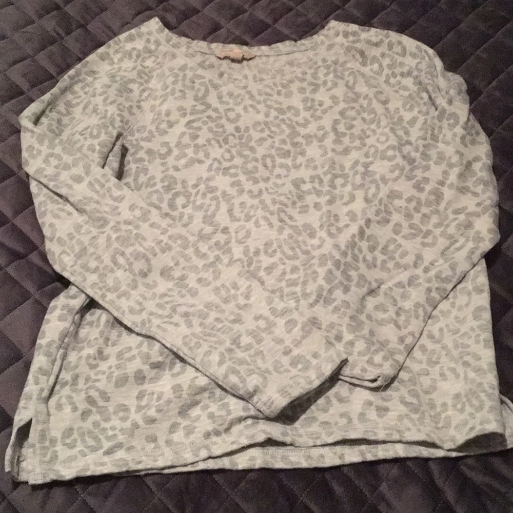 Leopard print sweater